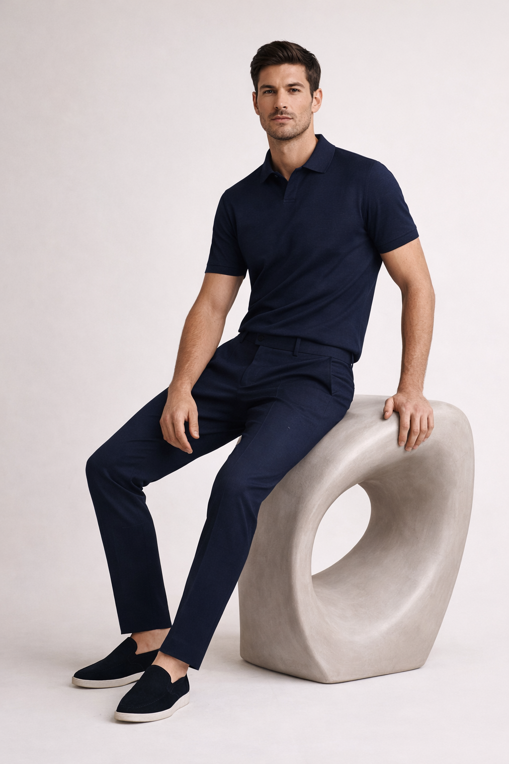 Imperium Tailored Pant Navy