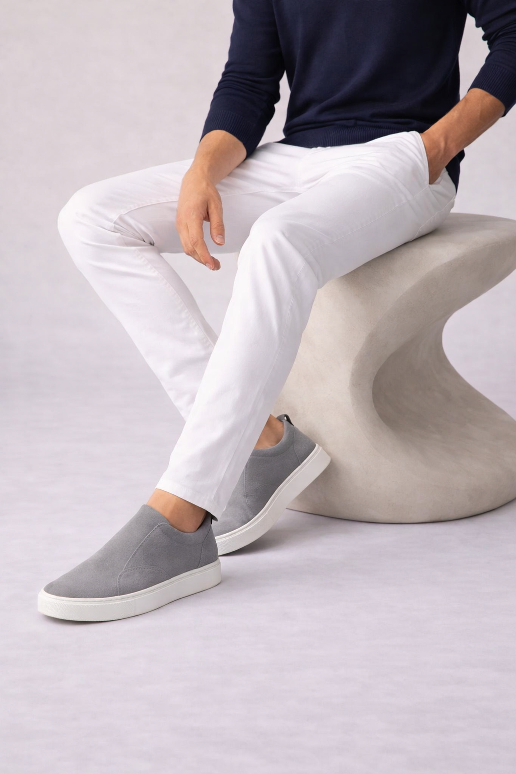 Savien Slip-On Light Gray
