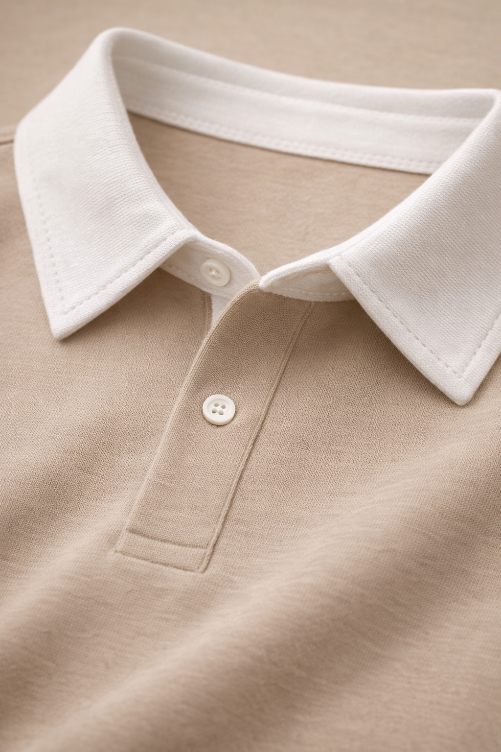 Élitaire Polo Beige