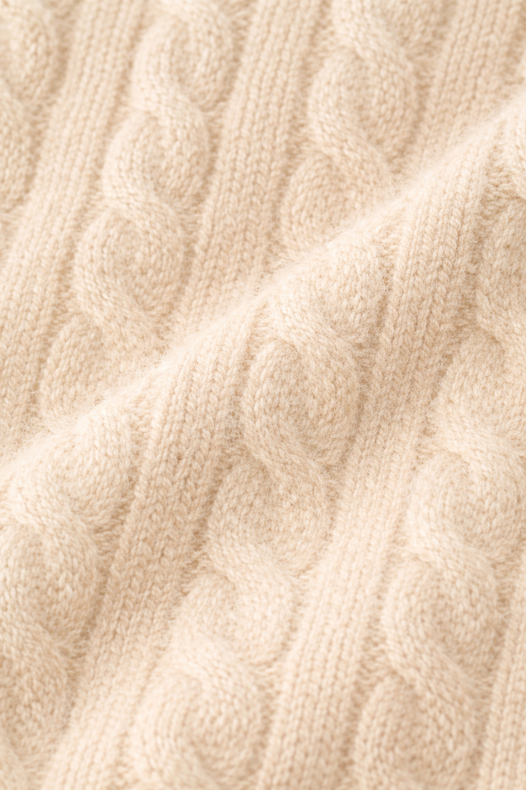 Artisan Cable Knit Beige