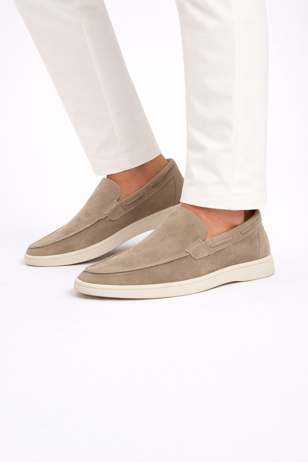 Ancestral Loafer Khaki Grey