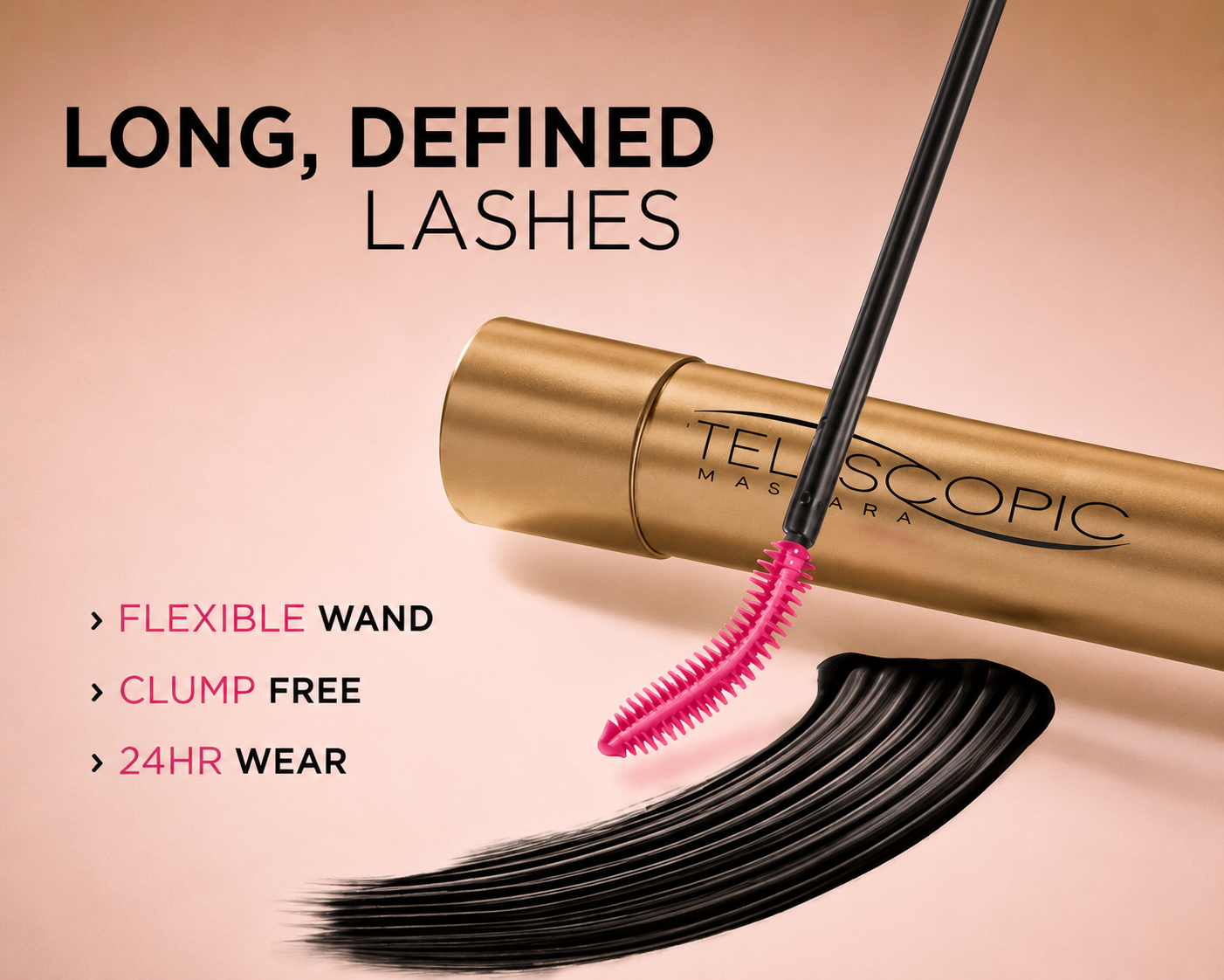 Eye Makeup Original Waterproof Lengthening Mascara for Extreme Length and Definition - L'Oréal Paris