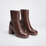 Chunky Heel Ankle Boots
