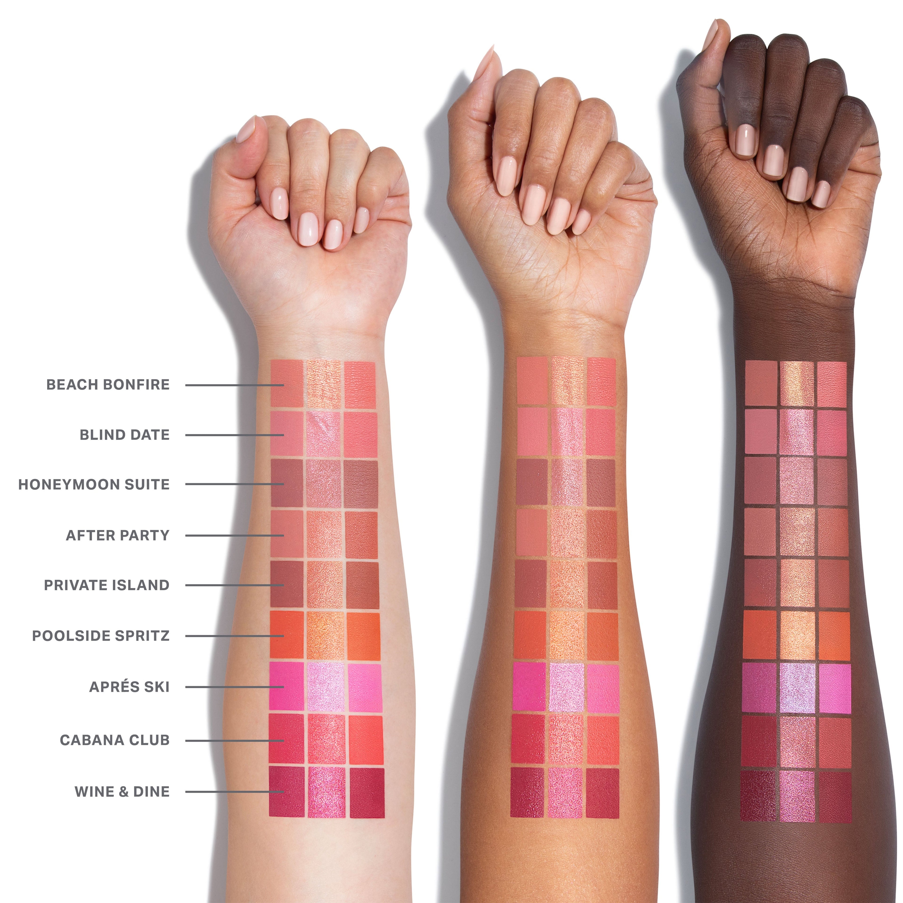 Cheek Thrills Multi-Finish Face Trio 9-Piece Collection