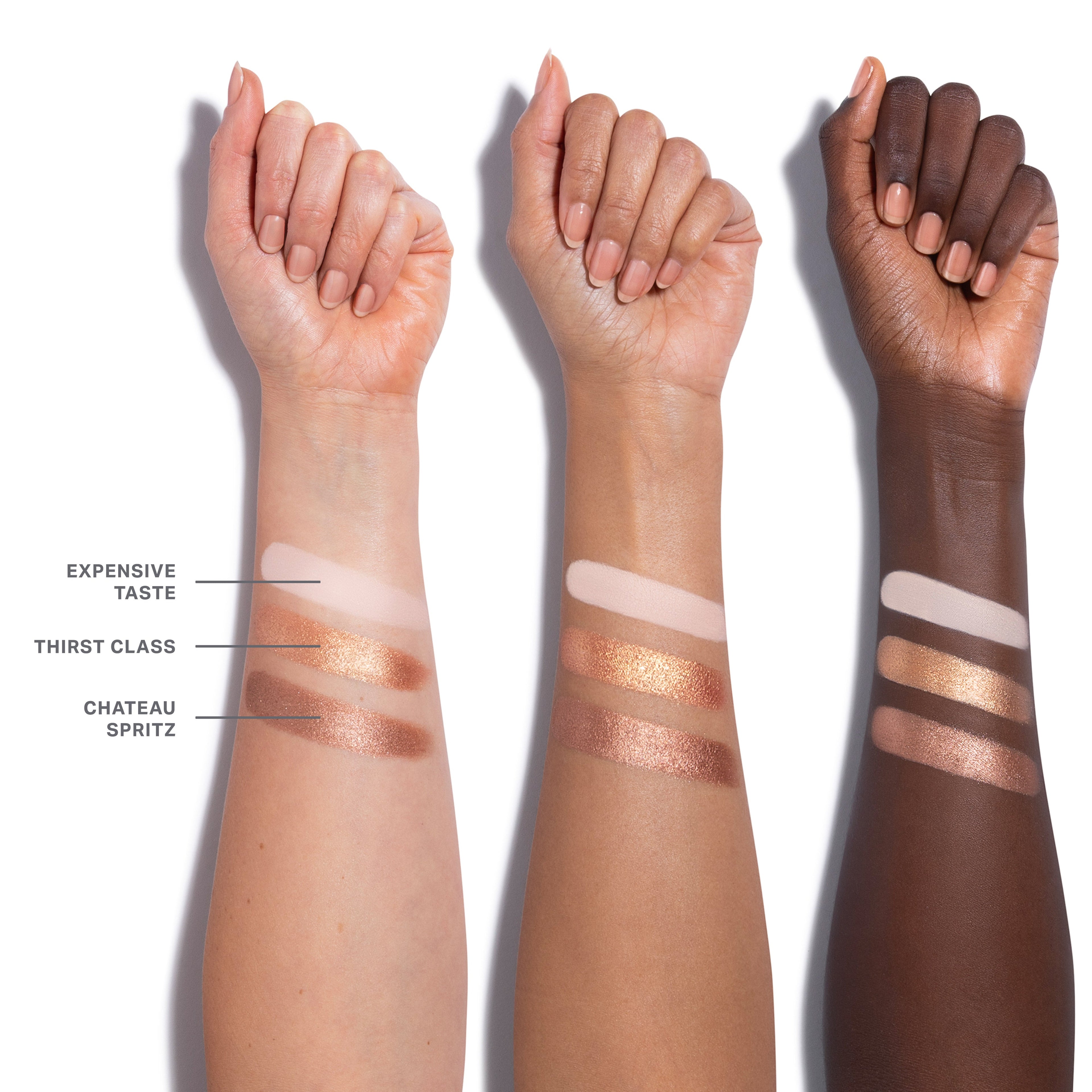 Dazzling Metallics Eyeshadow Trio