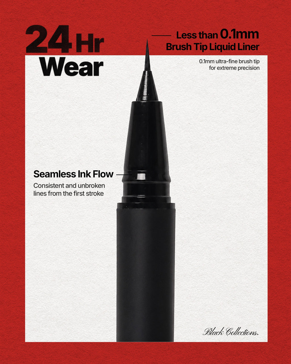 24HR Nano Ink Liner (001, Black)