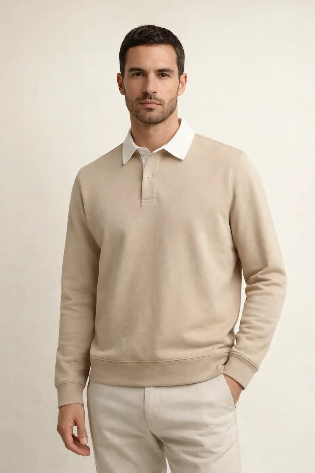 Élitaire Polo Beige
