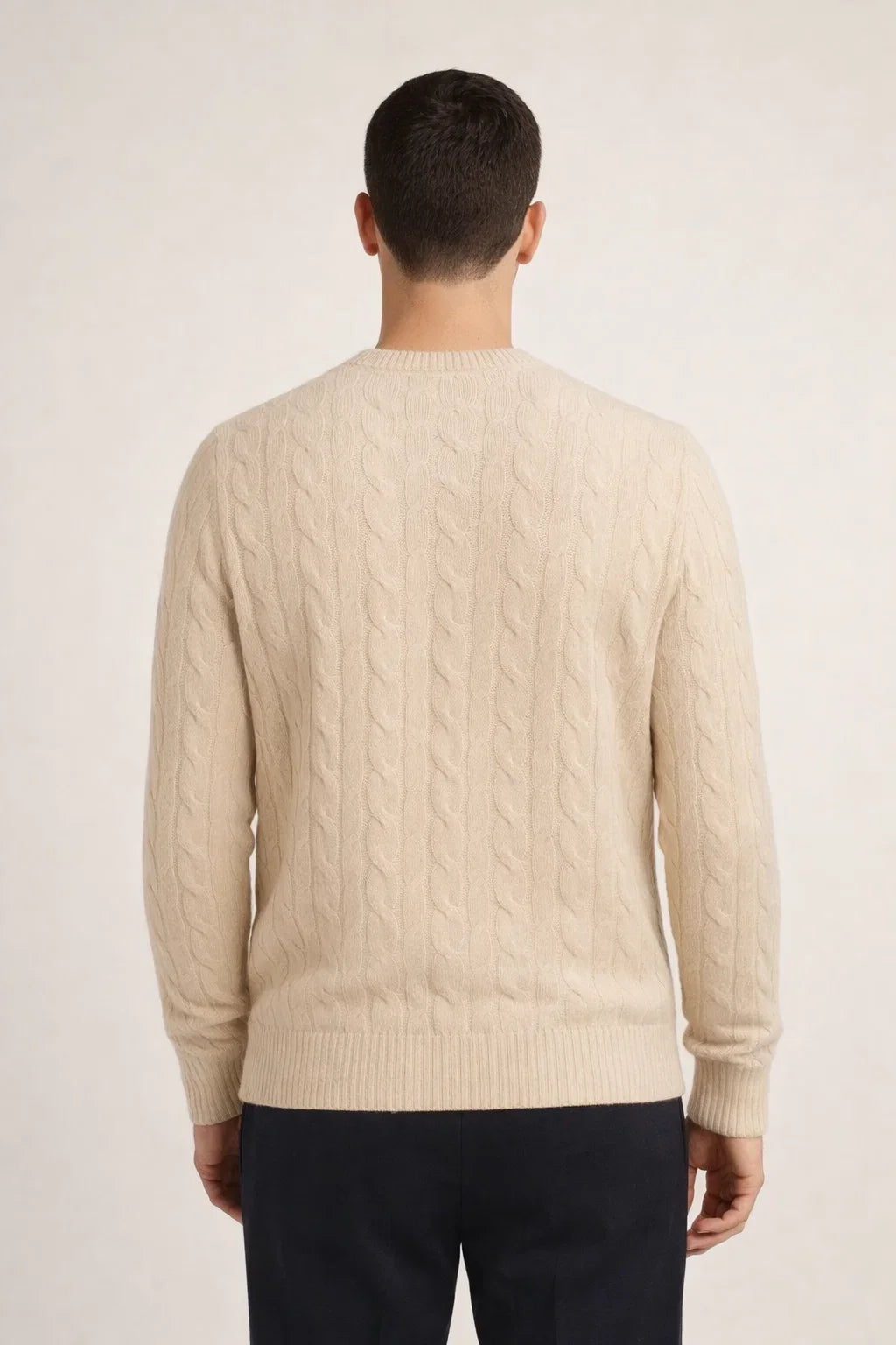 Artisan Cable Knit Beige